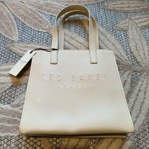 Ted Baker Cream Tote Bag Small NWT